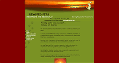 Desktop Screenshot of devotedpets.com